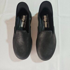 Sketchers Suede Slip-On Loafers - Womens - New